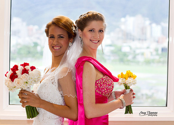La novia y su madrina