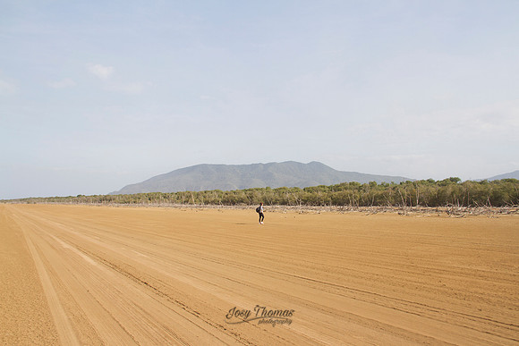 Desierto, Laguna de Unare en época de sequía. Boca de Uchire. Venezuela