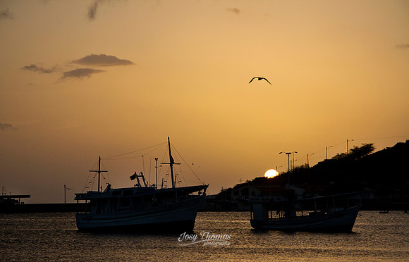 Atardecer, Juan Griego, Venezuela