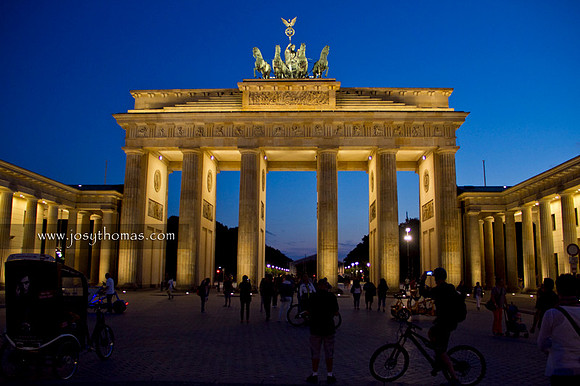 Puerta de Brandenburgo, Berlin